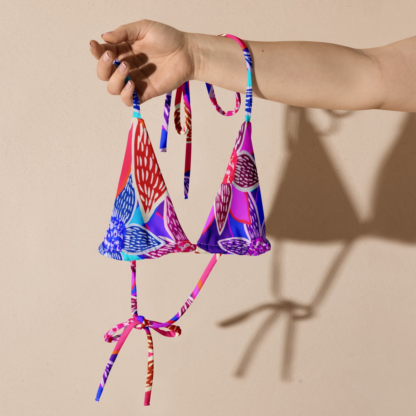 Arnjil Mindi Flower Triangle Top-Sherika Duckhole-PaletTheory