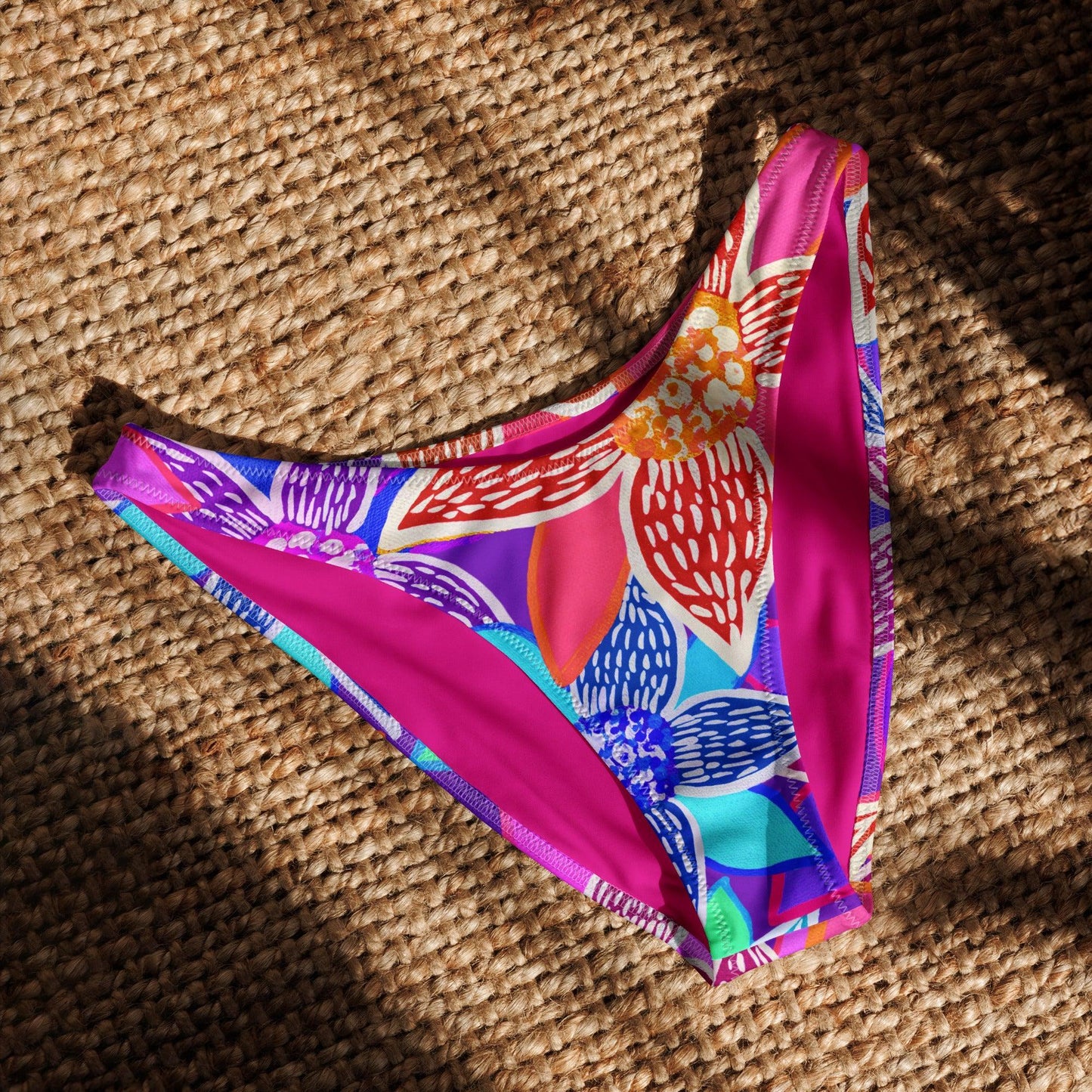 Arnjil Mindi Flower V-cut bikini bottom-Sherika Duckhole-PaletTheory