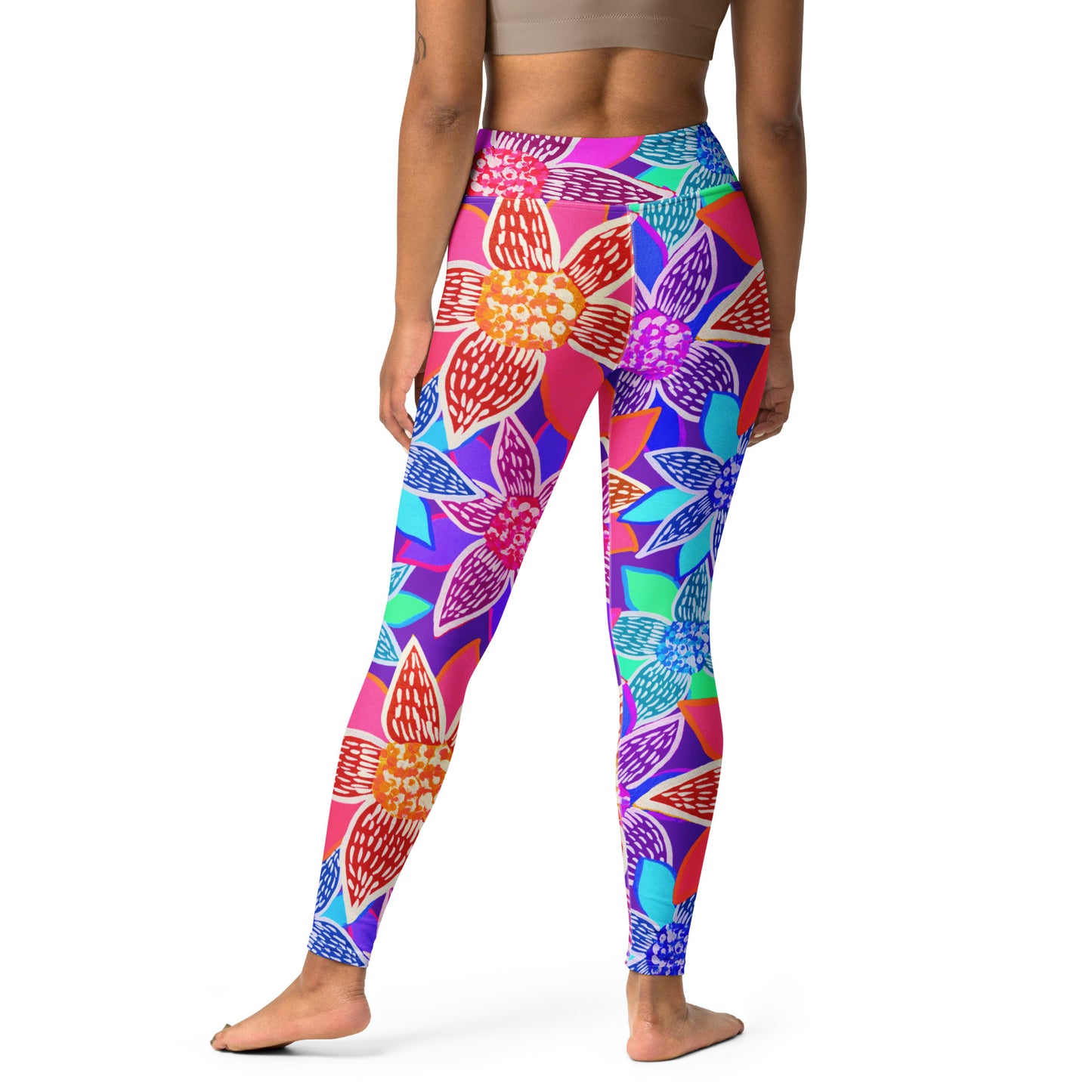 Arnjil Mindi Flower Yoga Leggings-Sherika Duckhole-PaletTheory