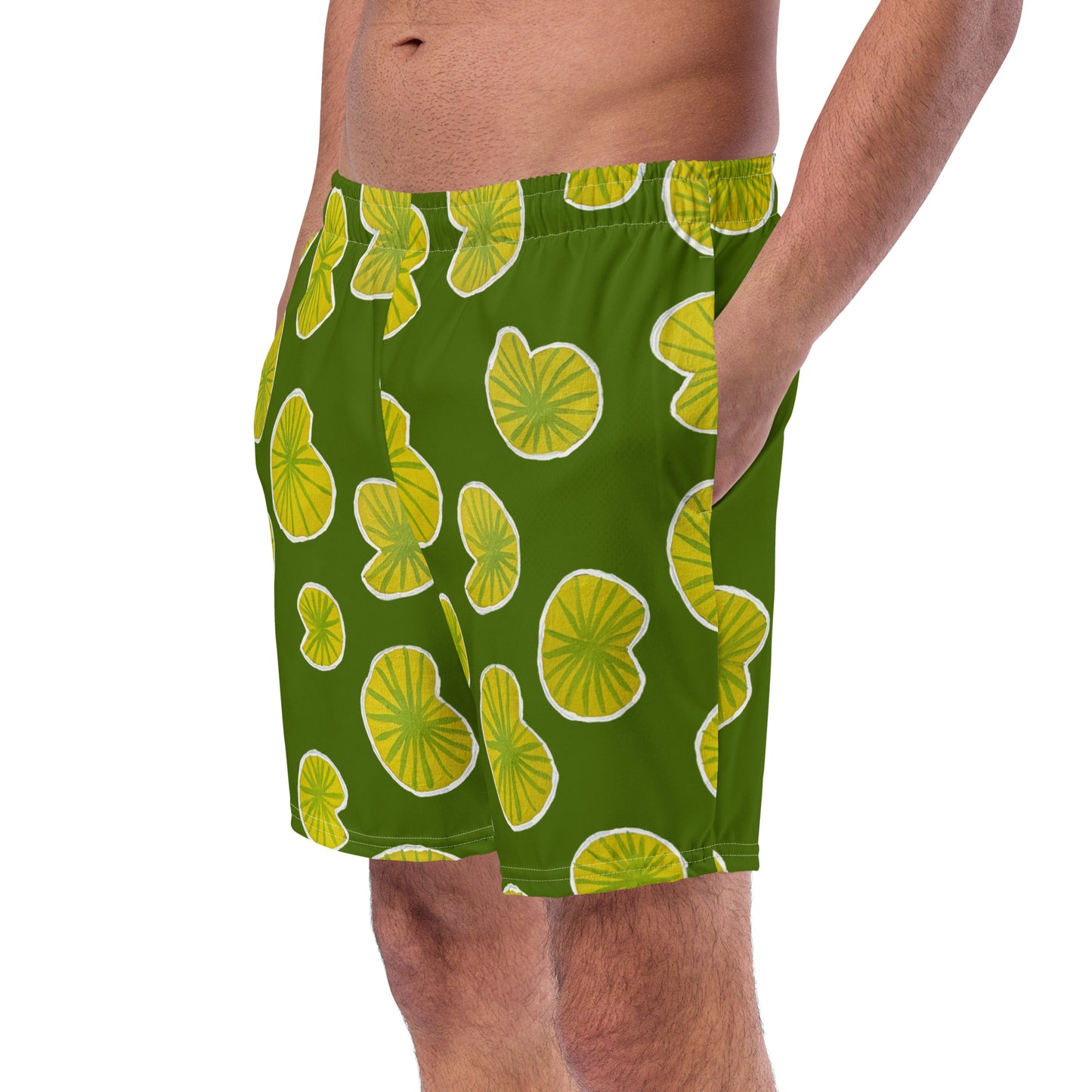 Arnjil Mindi Men Swim Shorts-Sherika Duckhole-PaletTheory