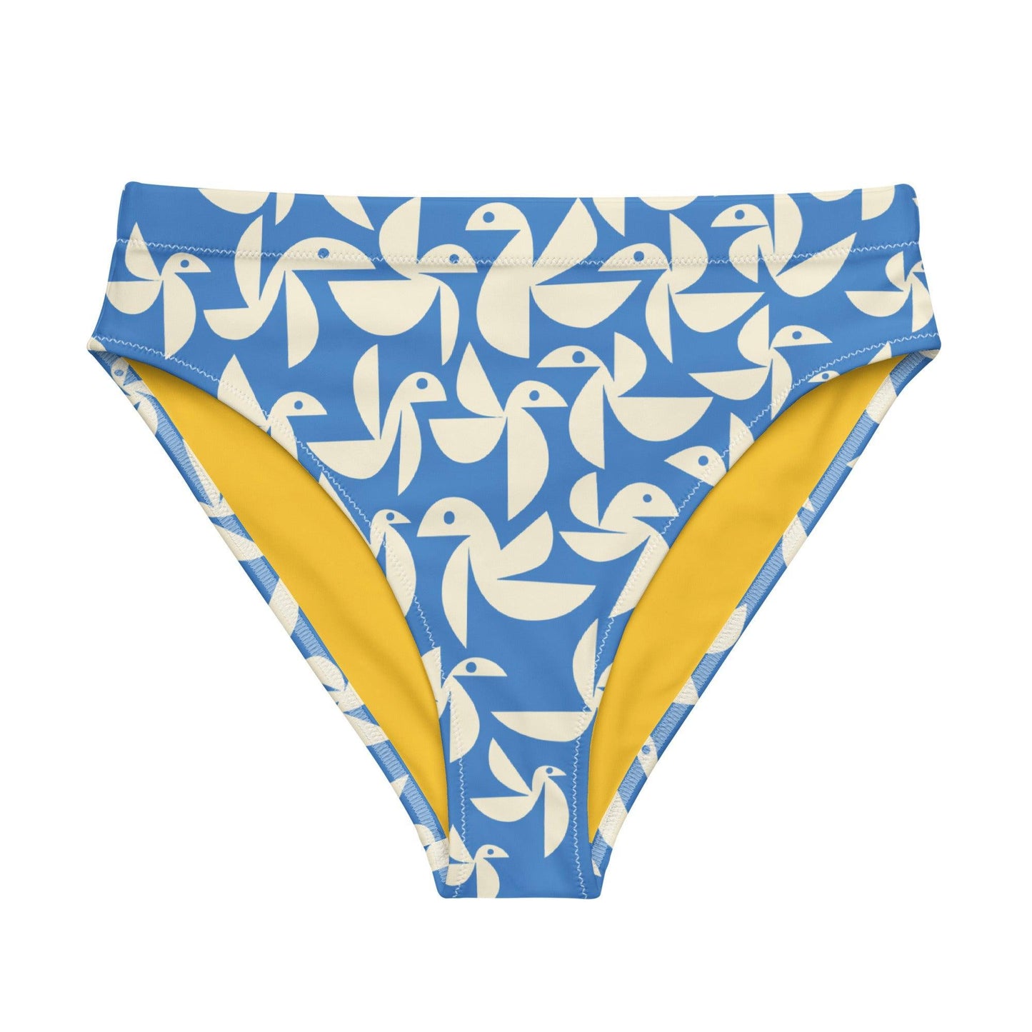 Birds high-waisted bikini bottom-Thomas Heinz-PaletTheory
