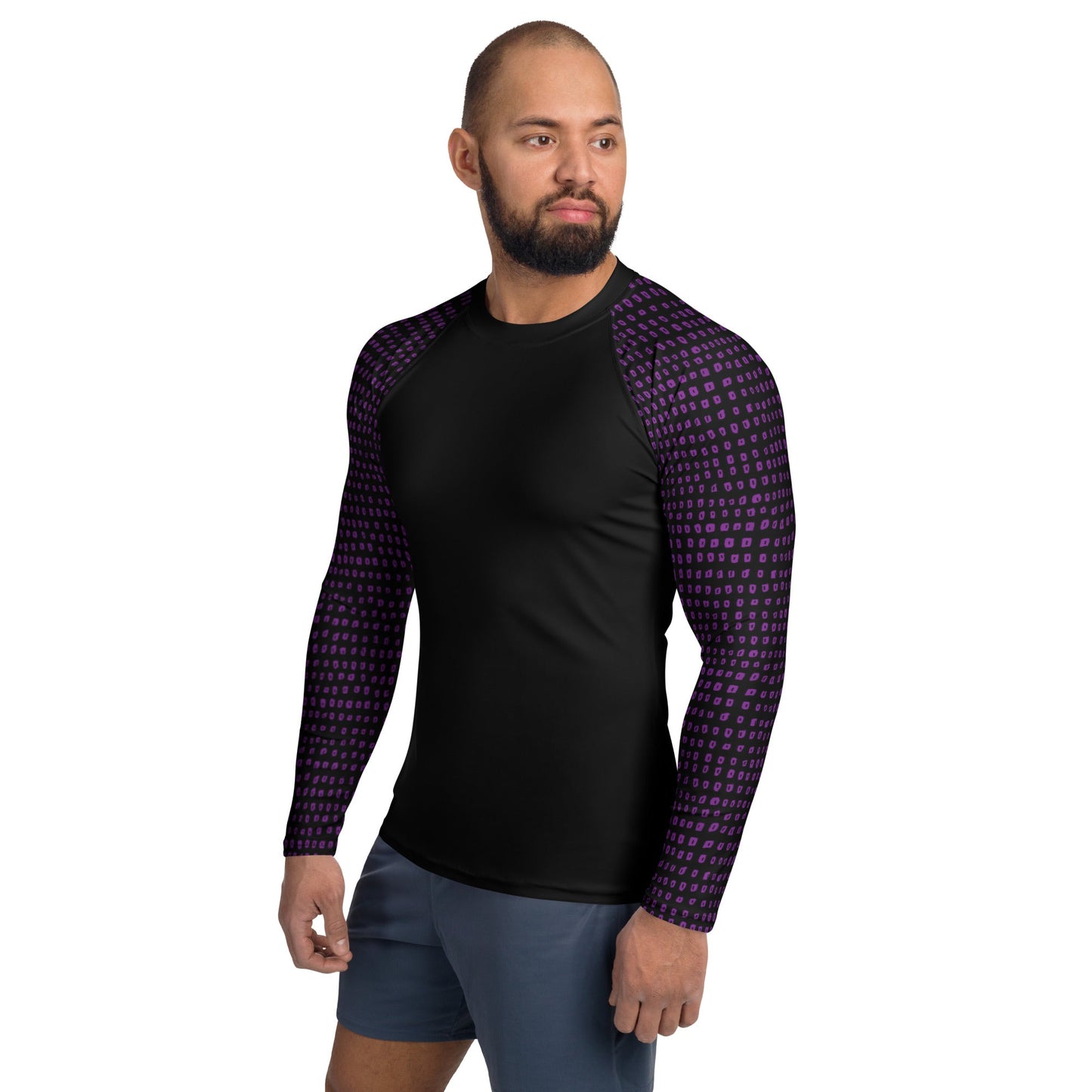 Boab Purple Men's Rash Guard-Sherika Duckhole-PaletTheory
