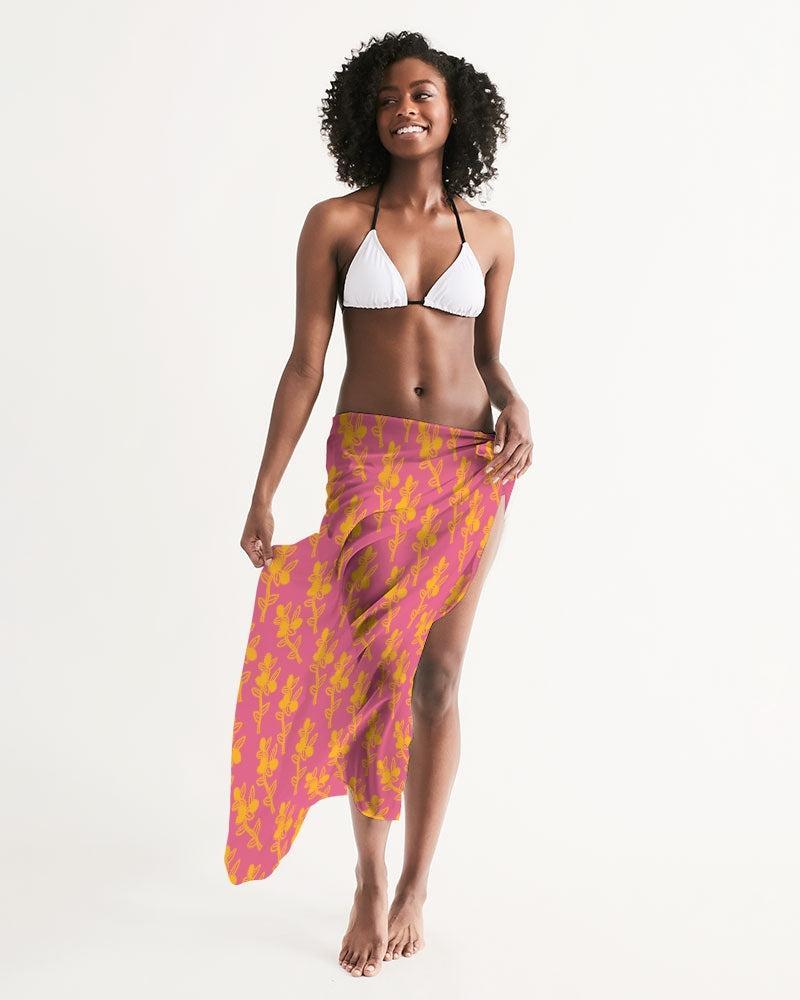 Bushberries in Pink - Swim Cover Up-Philinka Dolby-PaletTheory
