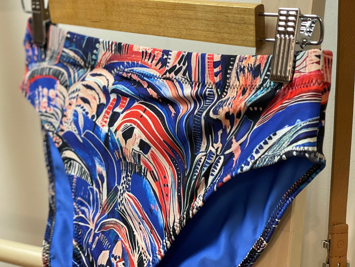 Electric summer high-waisted bikini Bottoms-SALE-Carley Bourne-PaletTheory