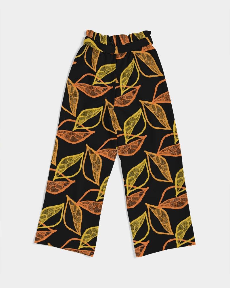 Gold Leaf High-Rise Wide Leg Pants-Jenzahni Waina-PaletTheory