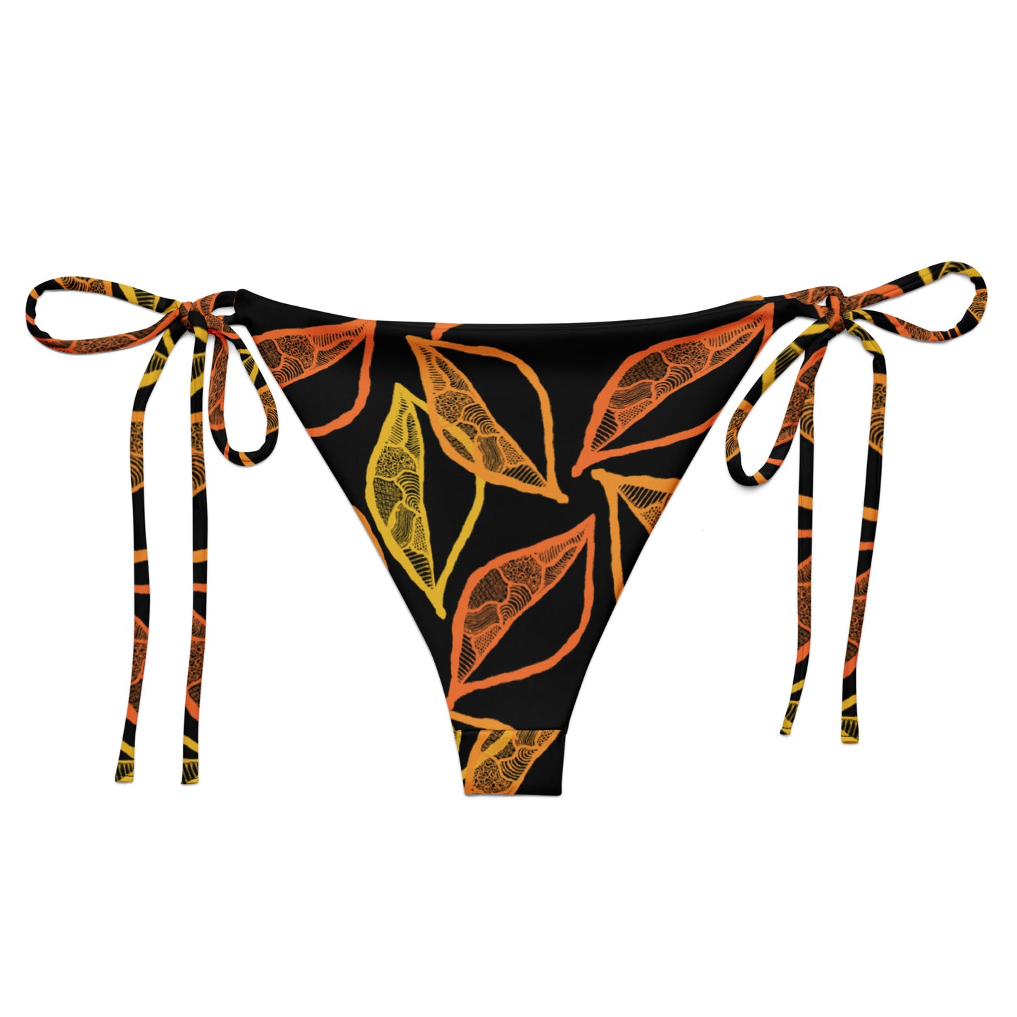 Gold Leaf Tie Side Bottoms-Jenzahni Waina-PaletTheory