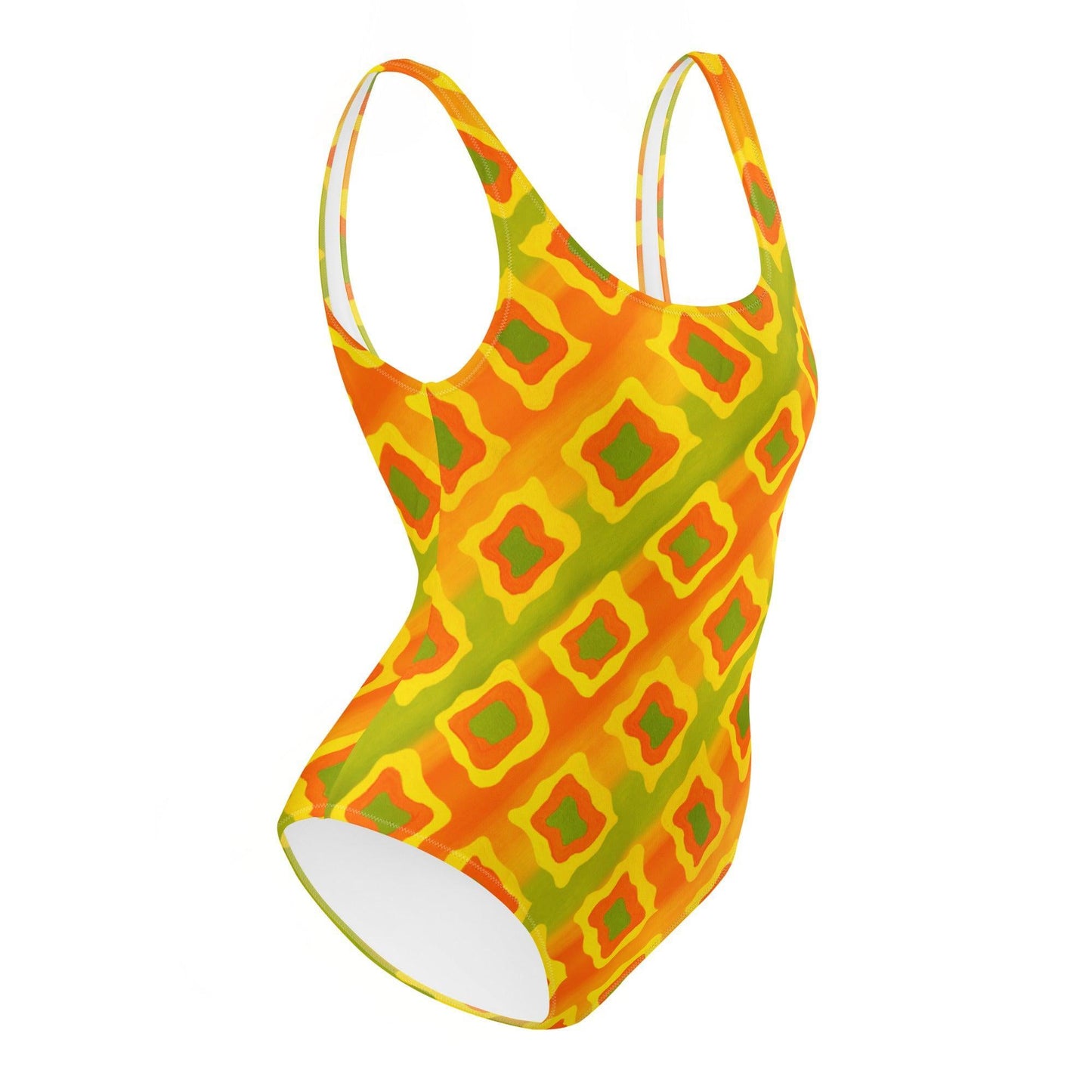 Mud Flats One-Piece Swimsuit-Philinka Dolby-PaletTheory