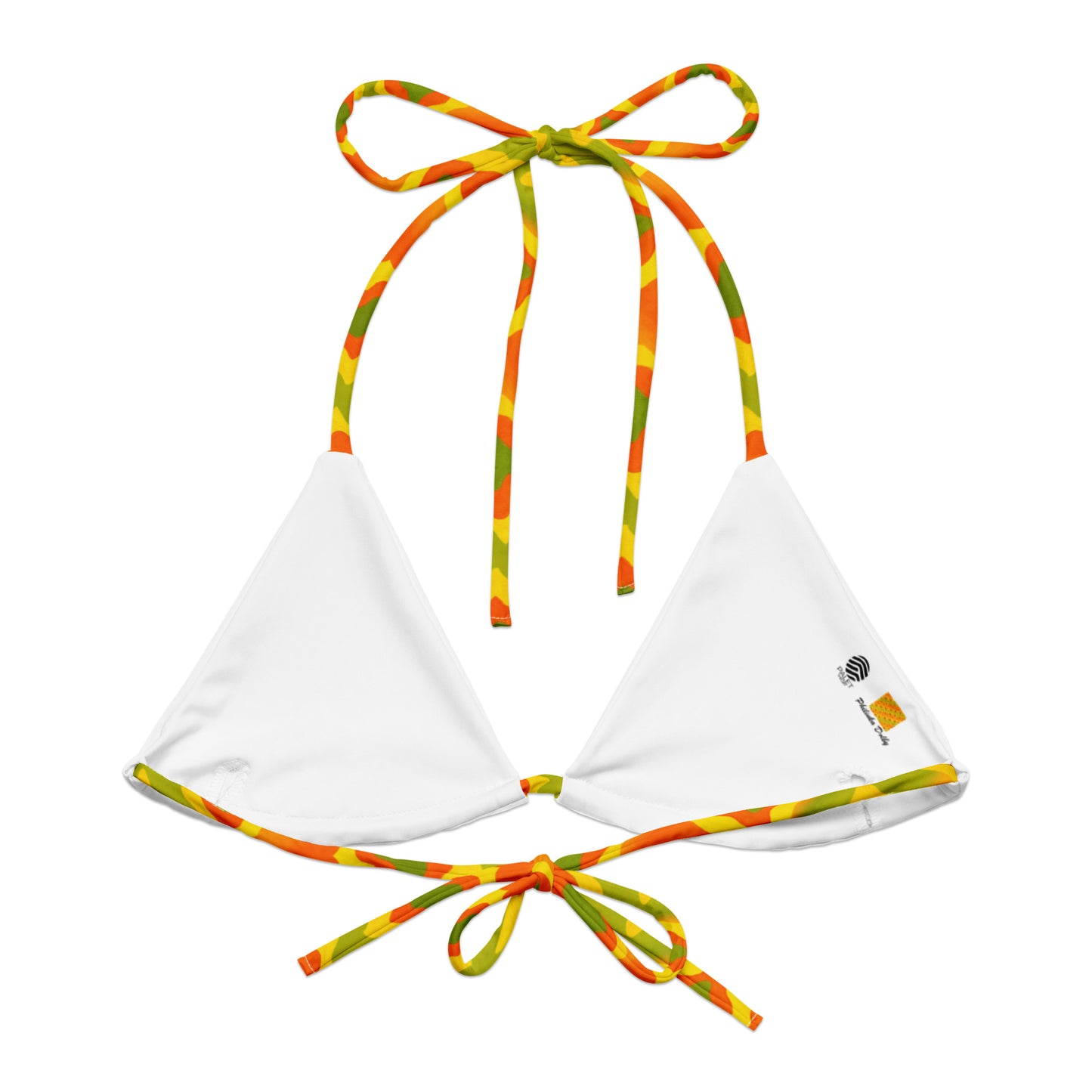 Mud Flats Triangle bikini top-Philinka Dolby-PaletTheory