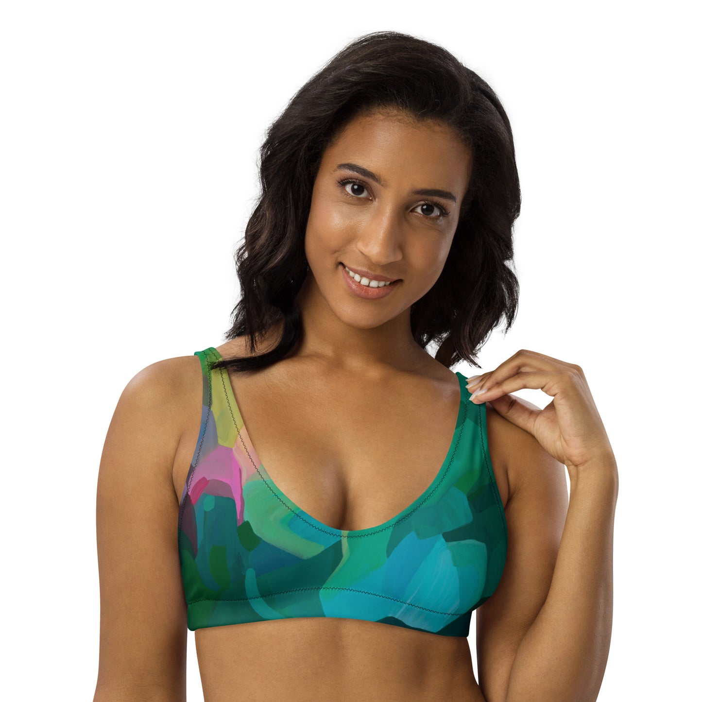 Priceless Emerald high-waisted bikini separates-Susannah Bleasby-PaletTheory