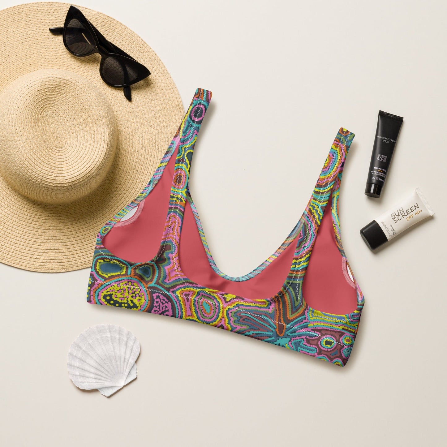 Rainbow Serpent by Veronica Reid Bralette Top-SALE-Veronica Reid-PaletTheory