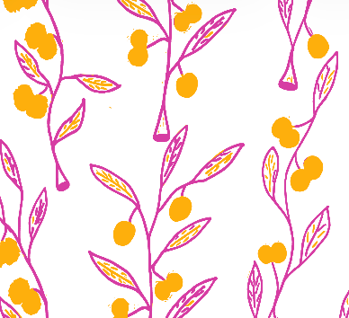 Wattle Tree Flower Bralette Bikini Top