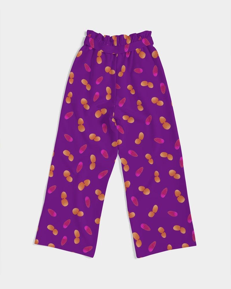 Undawun High-Rise Wide Leg Pants-Jenzahni Waina-PaletTheory