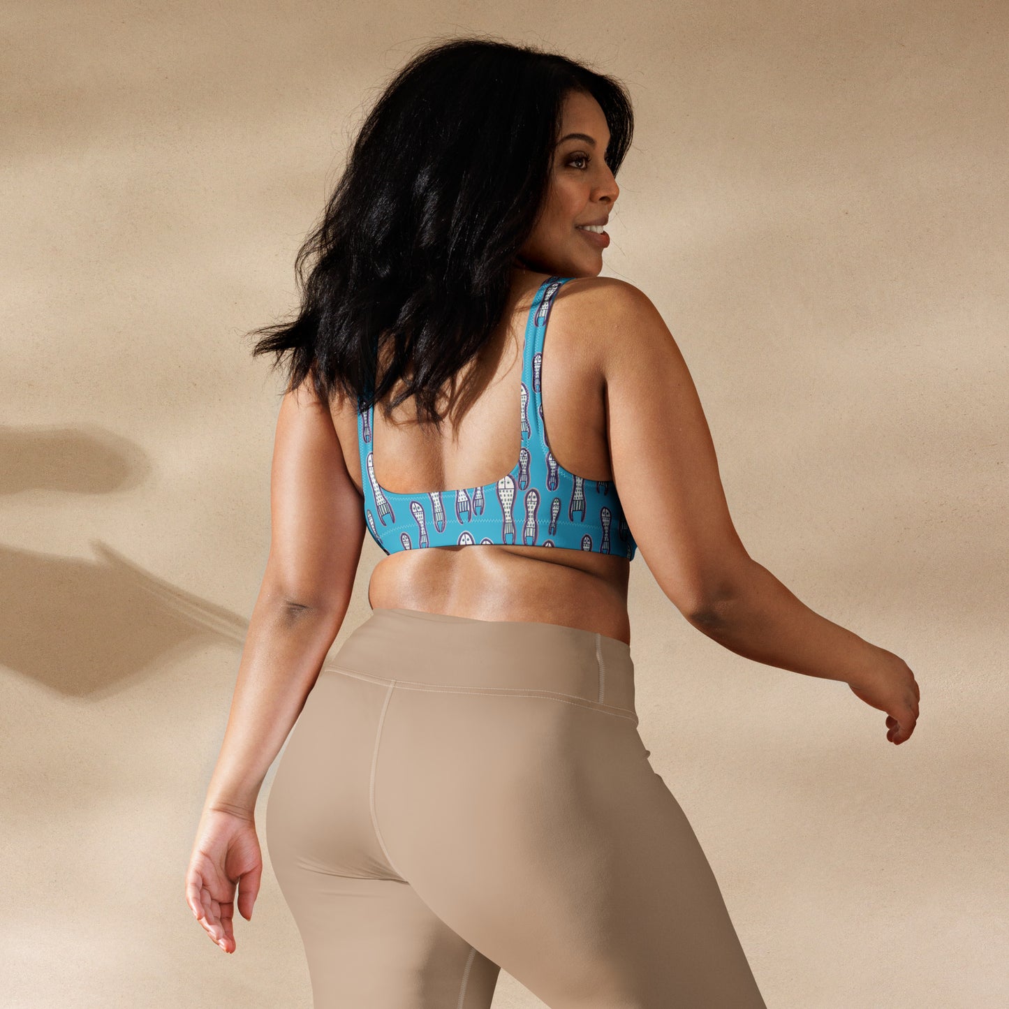 Ungud & Jiaa Dreaming Bralette Top - Blue-Ian Healy-PaletTheory