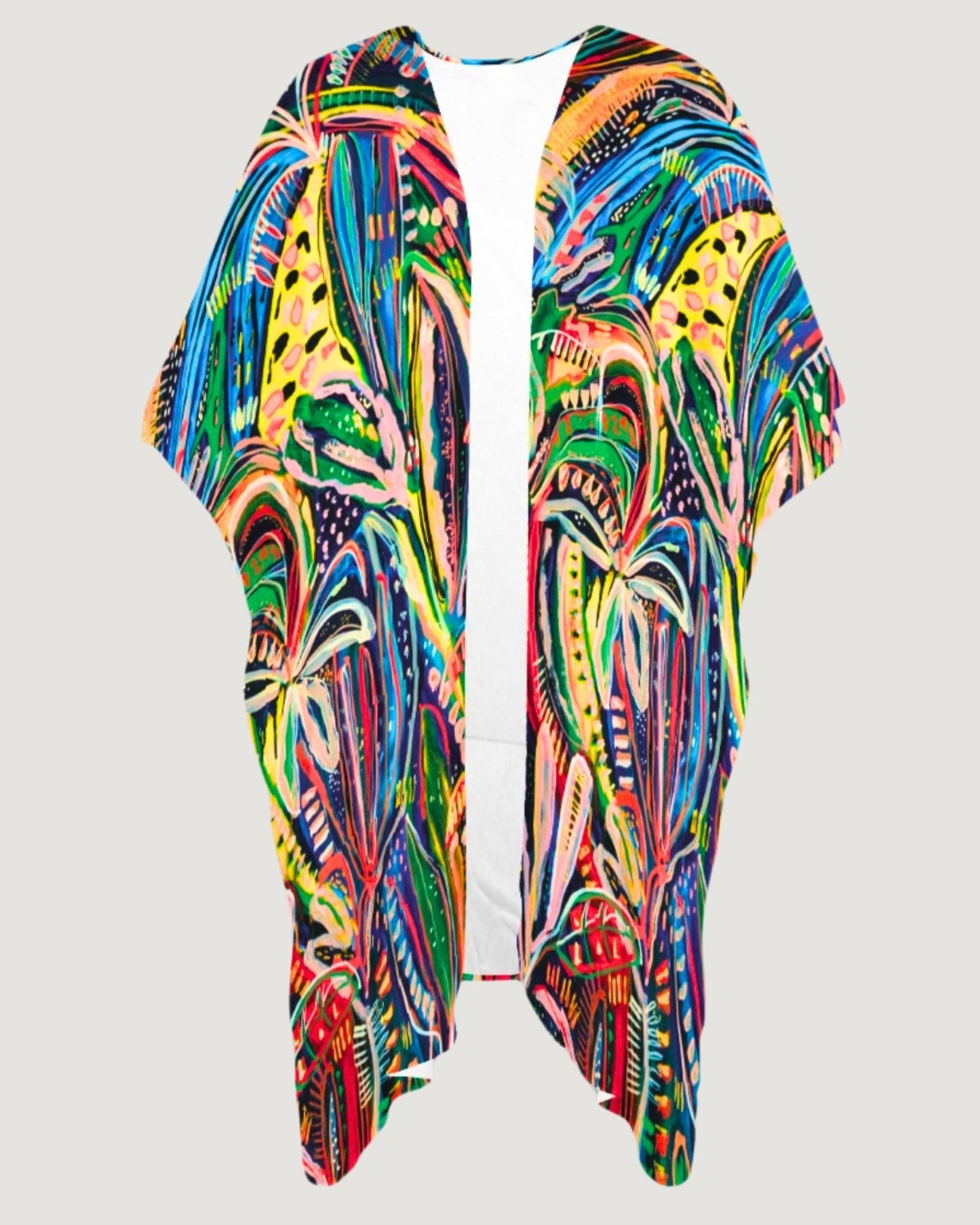 Club Tropicana Sheer Kimono - Milpali