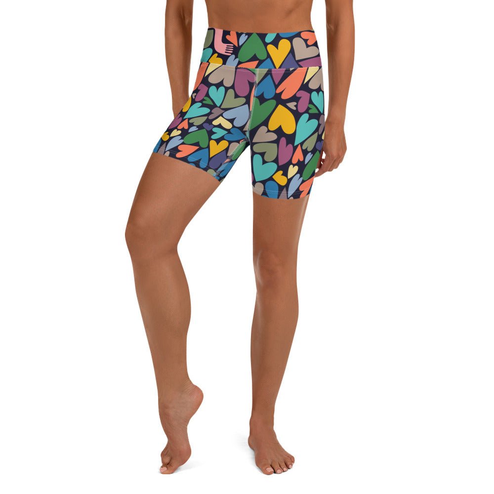 Heart Chase Swim and Yoga Shorts - SALE - Milpali