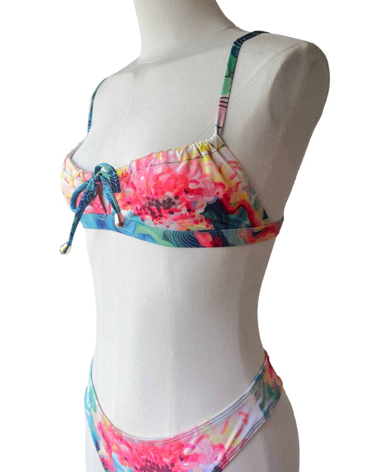 Into the Wild Tie Front Top - Milpali Front Tie Top