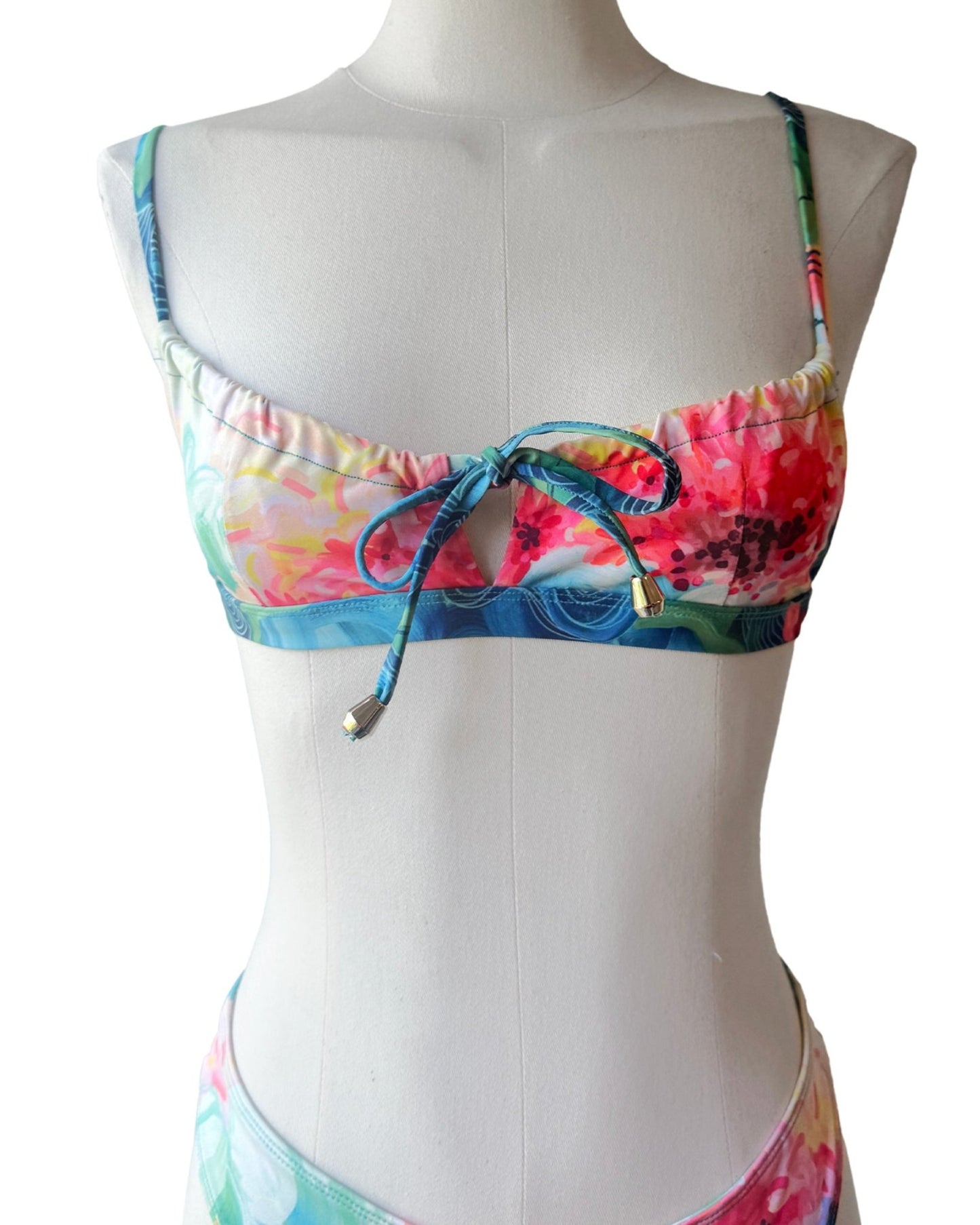 Into the Wild Tie Front Top - Milpali Front Tie Top