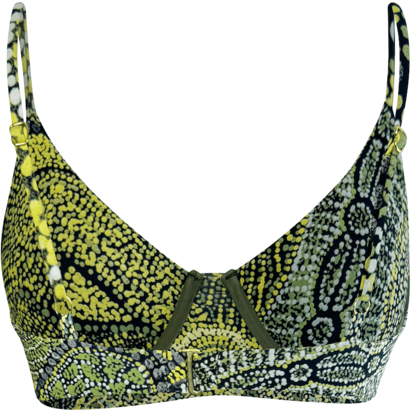 Minyma Kutjara Underwire Top - Milpali swimwear top