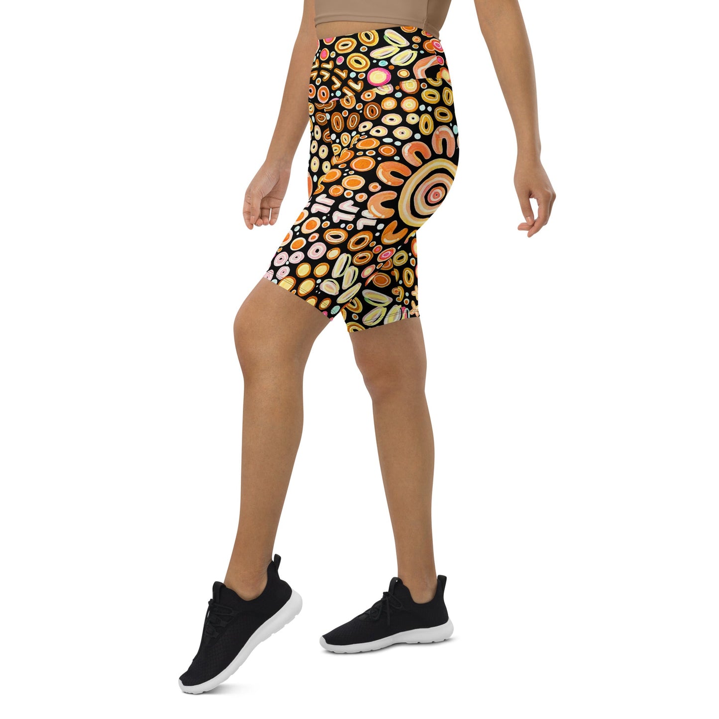 Ngarrakeetoon - Family - Biker Shorts - Milpali