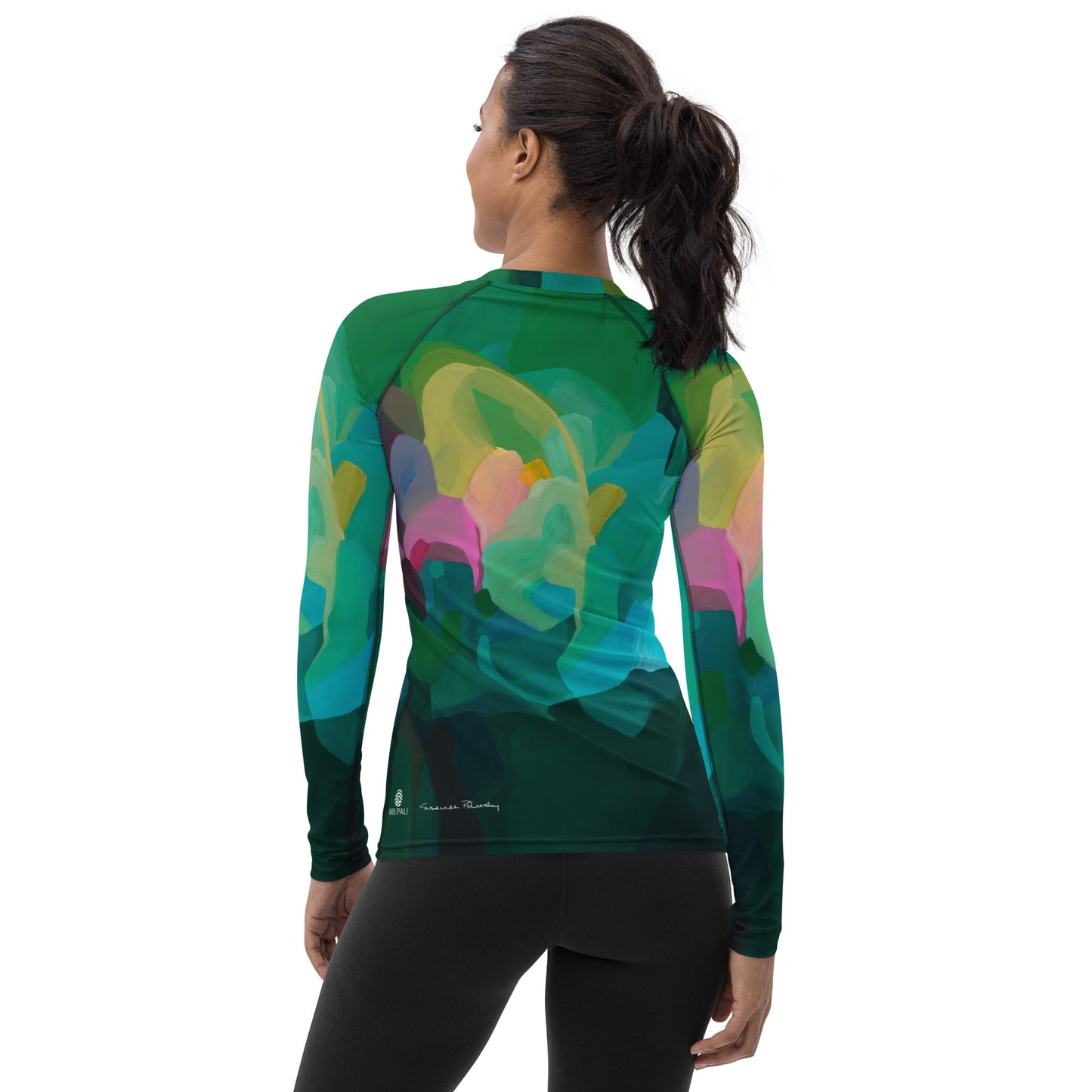 Priceless Emerald - Rashguard women - Milpali Women Long Rashie