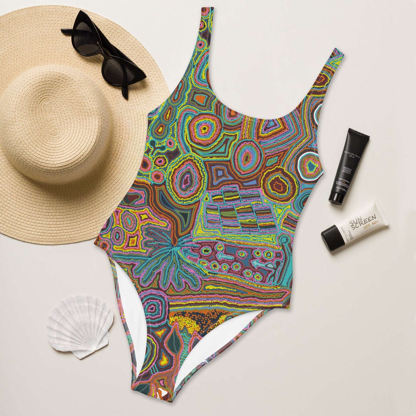 Rainbow Serpent One - Piece Swimsuit - SALE - Milpali