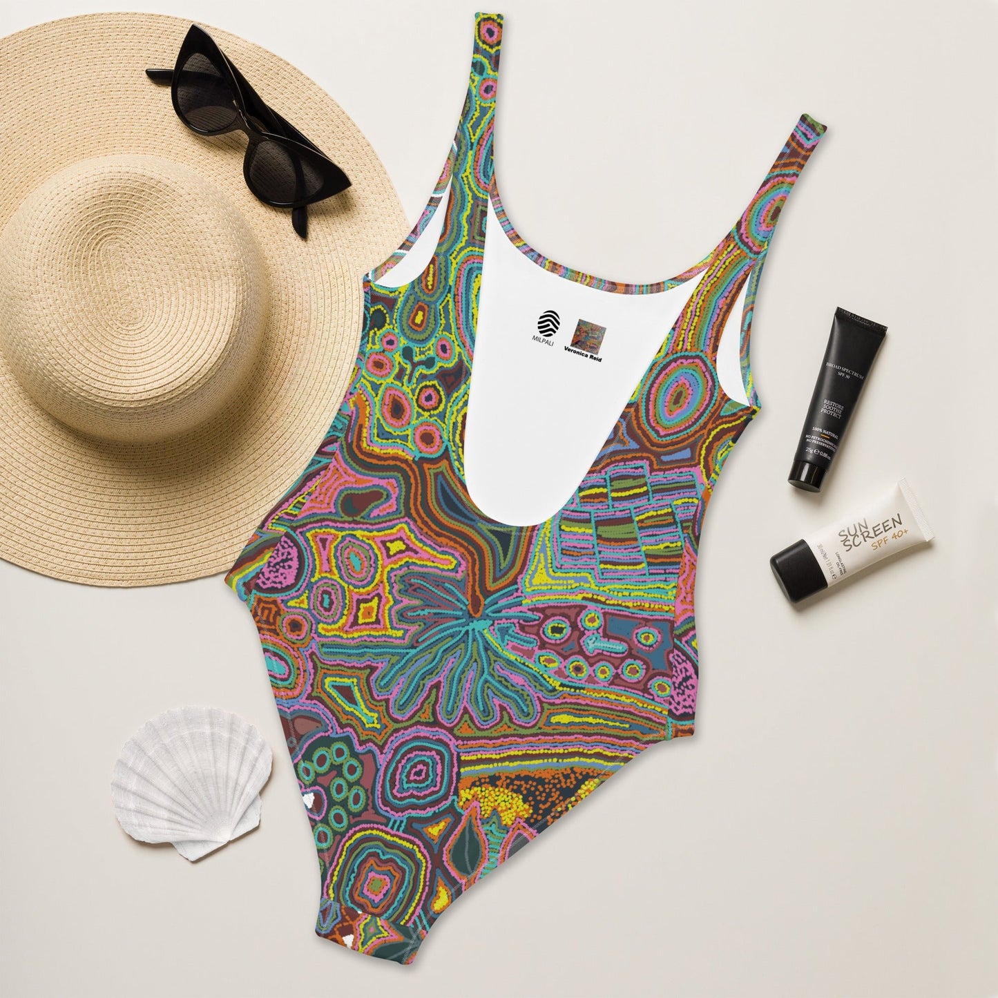 Rainbow Serpent One - Piece Swimsuit - SALE - Milpali