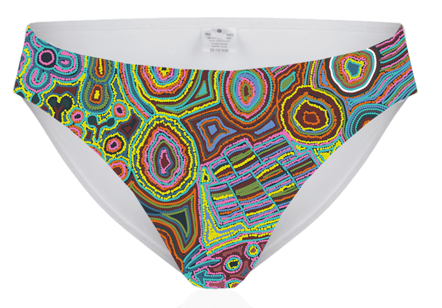 Rainbow Serpent Regular Brief Bikini Bottoms - Milpali bikini bottoms