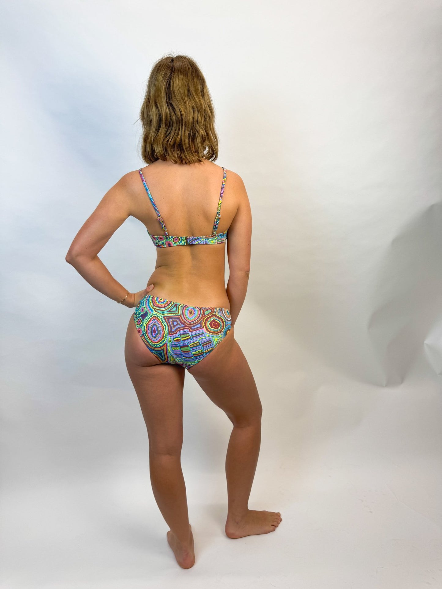 Rainbow Serpent Regular Brief Bikini Bottoms - Milpali bikini bottoms