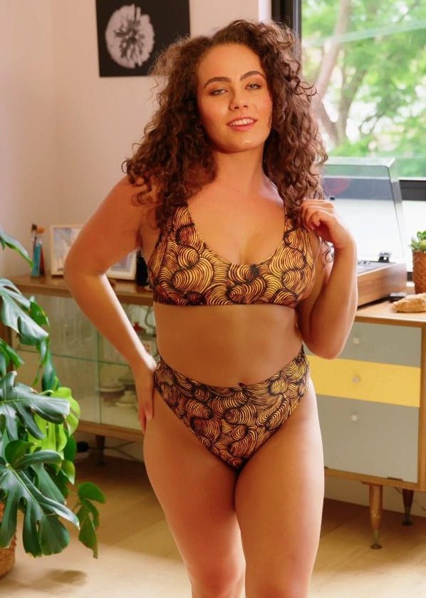 Tali by Lulu Cooley high - waisted bikini Bottoms - SALE - Milpali
