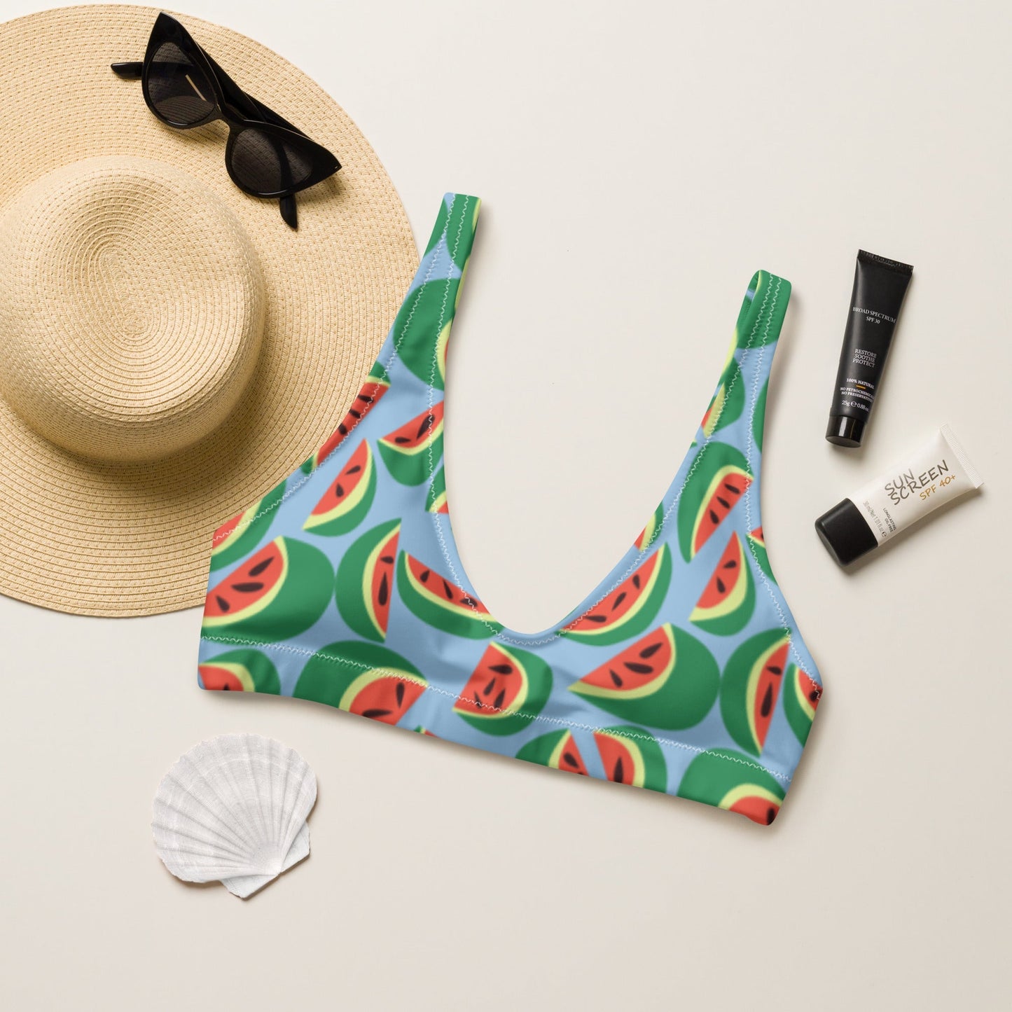 Watermelons Bralette Swim and Surf Top - SALE - Milpali