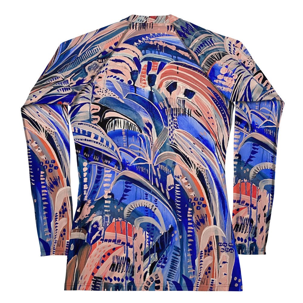 Electric Summer - Rashguard women-Carley Bourne-PaletTheory