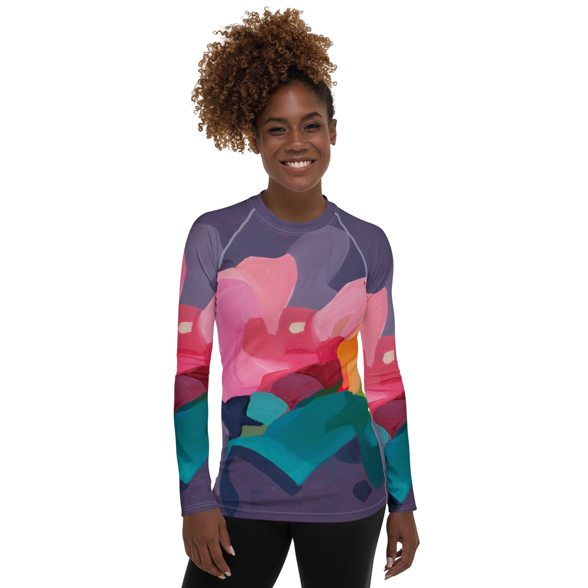 We should all be more Purple - Rashguard women-Susannah Bleasby-PaletTheory