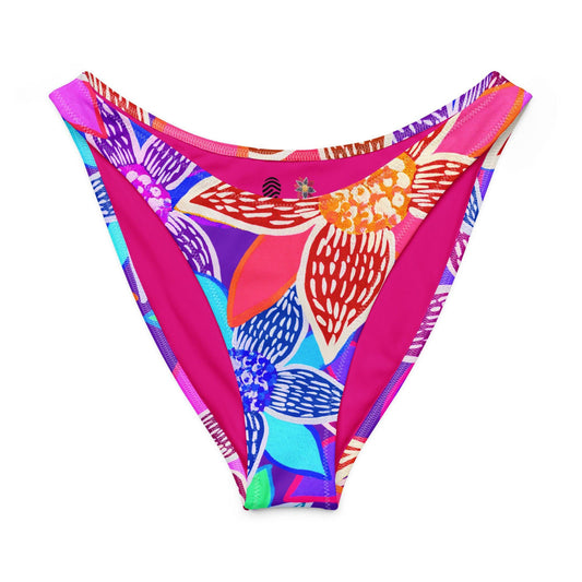 Arnjil Mindi Flower V-cut bikini bottom-Sherika Duckhole-PaletTheory