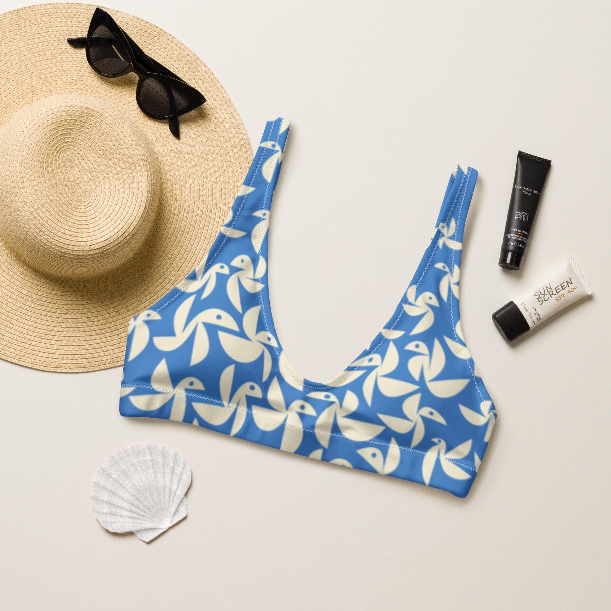 Birds Bralette Swim and Surf top - SALE-Thomas Heinz-PaletTheory