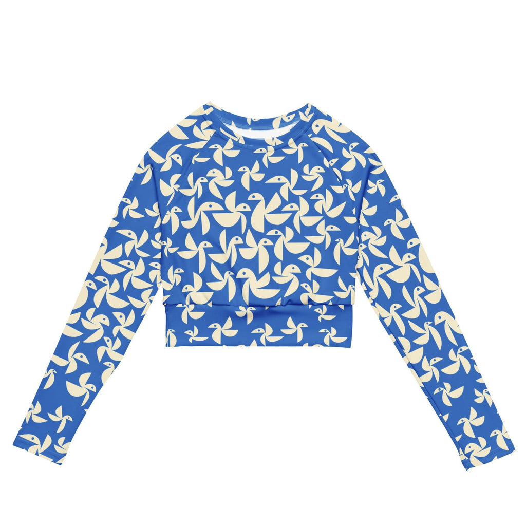 Birds Crop Top Rashie-Thomas Heinz-PaletTheory