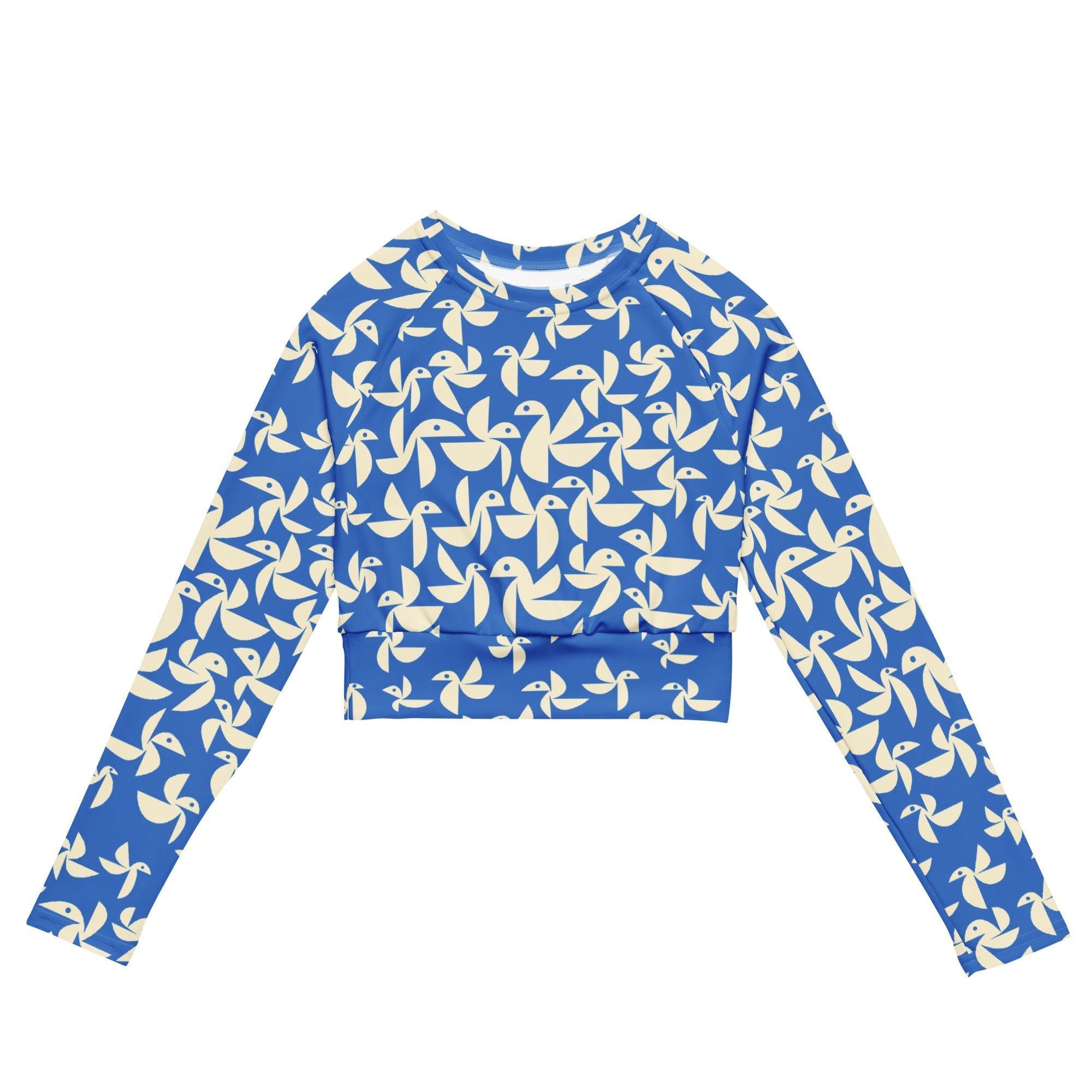 Birds Crop Top Rashie-Thomas Heinz-PaletTheory