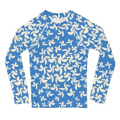 Birds Kids Rash Guard-Thomas Heinz-PaletTheory