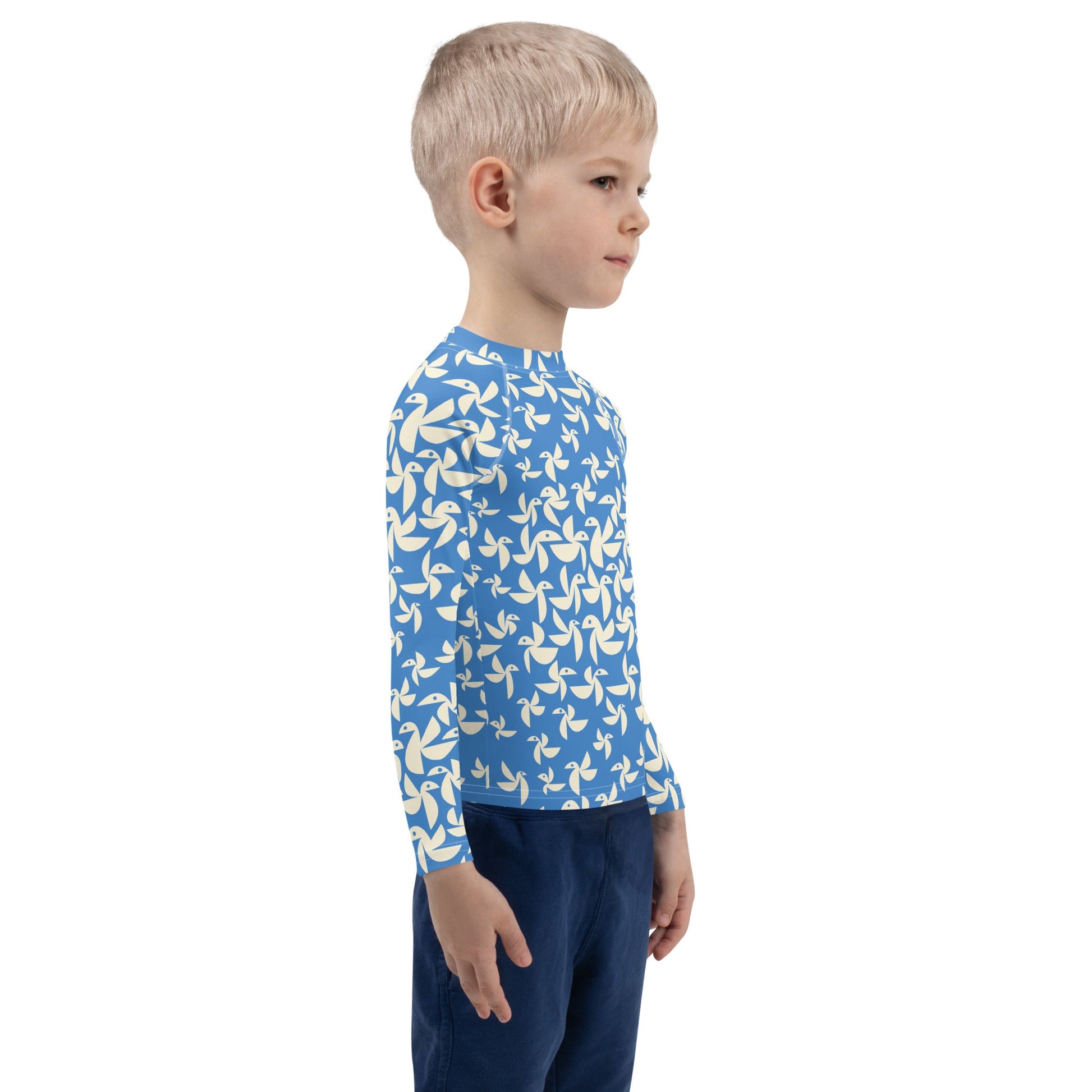 Birds Kids Rash Guard-Thomas Heinz-PaletTheory
