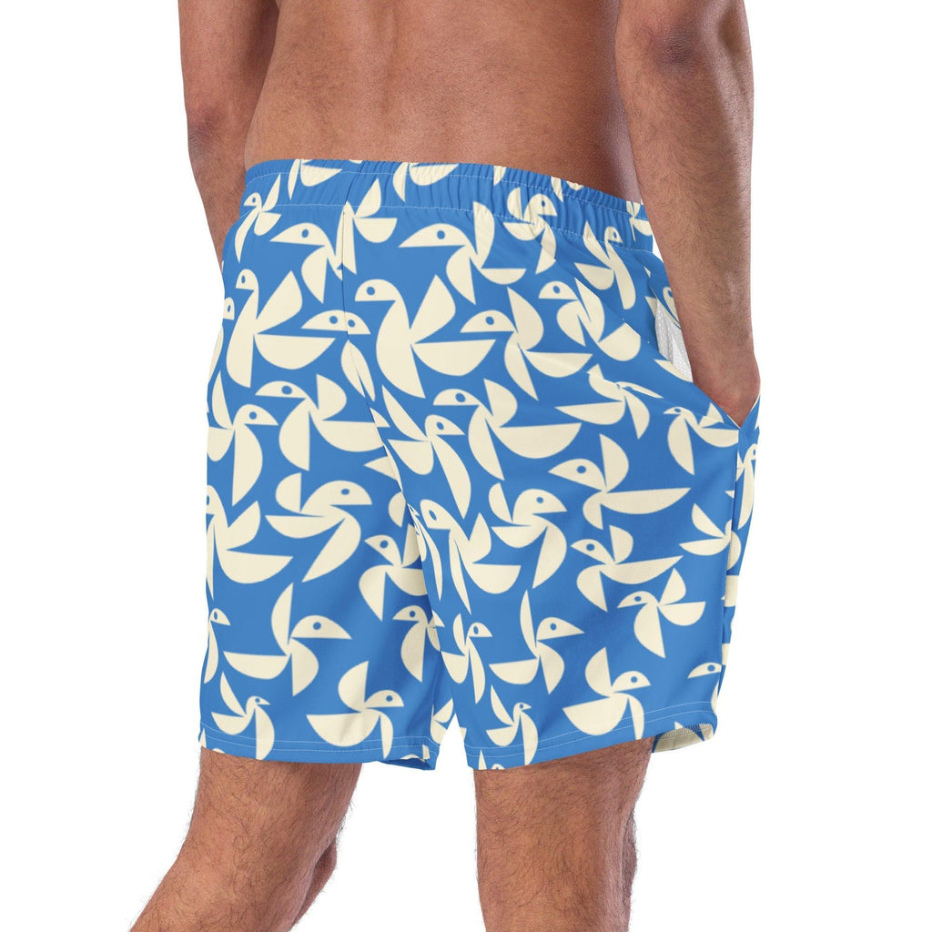 Birds Men Swim Shorts - SALE-Thomas Heinz-PaletTheory