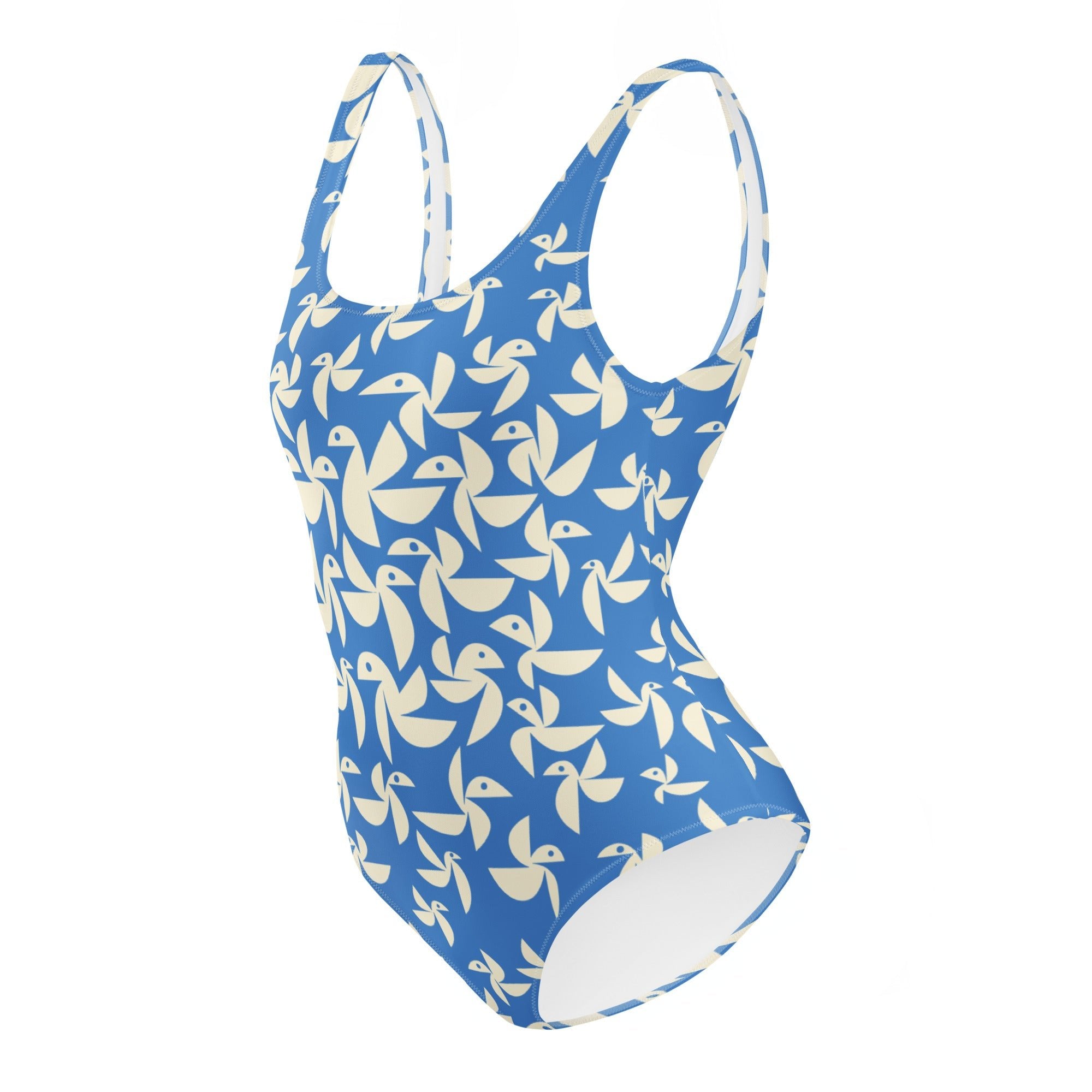 Birds One-Piece Swimsuit - SALE-Thomas Heinz-PaletTheory