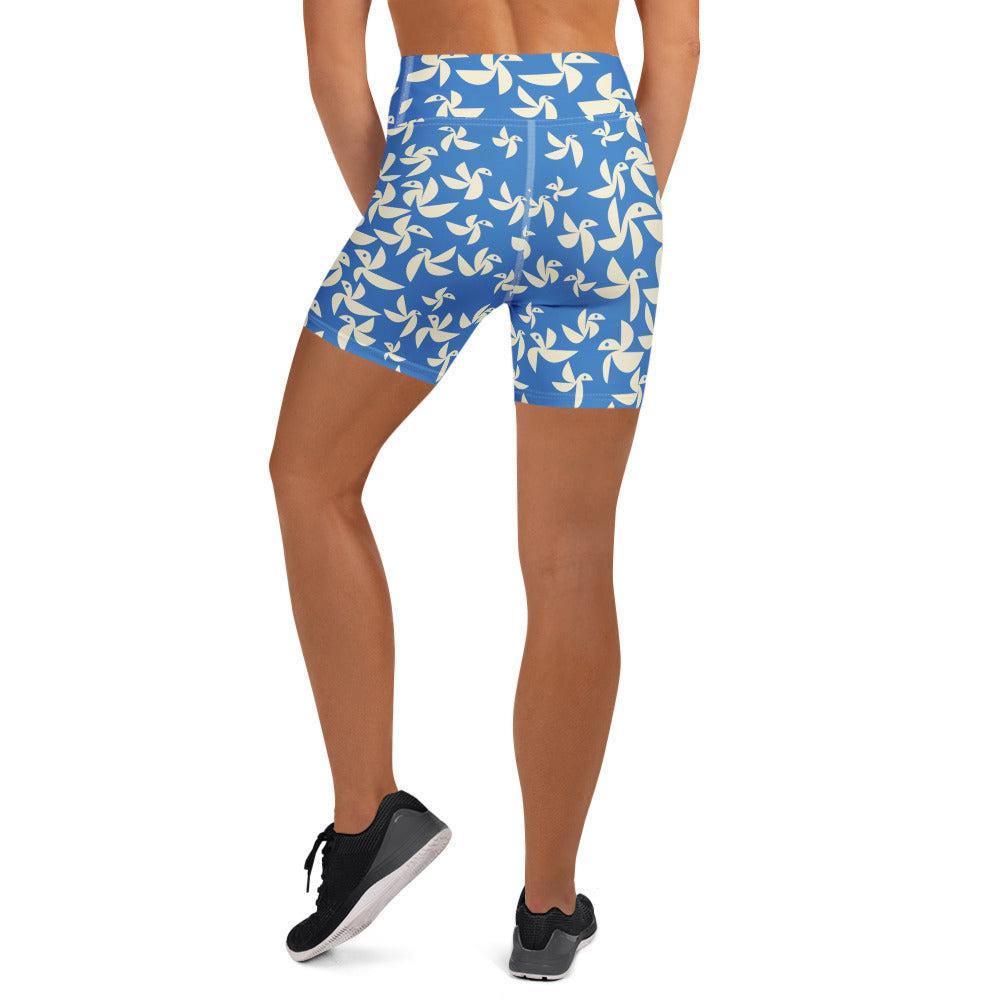 Birds Swim and Yoga Shorts-Thomas Heinz-PaletTheory
