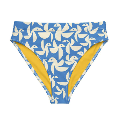 Birds high-waisted bikini bottom-Thomas Heinz-PaletTheory