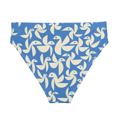 Birds high-waisted bikini bottom-Thomas Heinz-PaletTheory