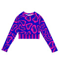Blue Sea Crop Top Rashguard-Philinka Dolby-PaletTheory