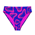 Blue Sea high-waisted bikini bottom-Philinka Dolby-PaletTheory