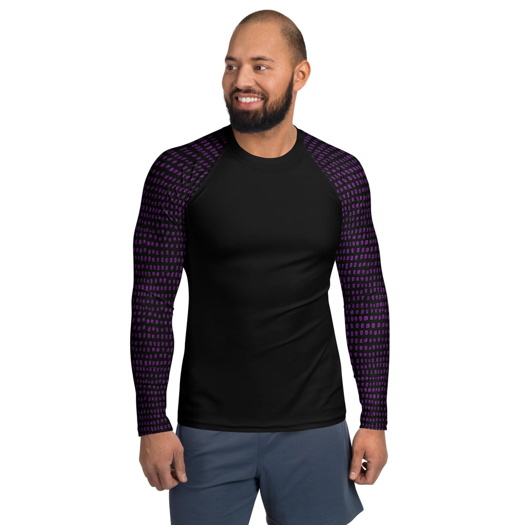 Boab Purple Men's Rash Guard-Sherika Duckhole-PaletTheory