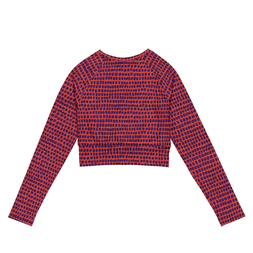 Boab Women Crop Top Rash Guard-Sherika Duckhole-PaletTheory