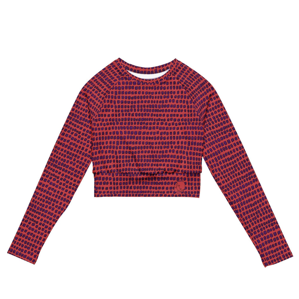 Boab Women Crop Top Rash Guard-Sherika Duckhole-PaletTheory