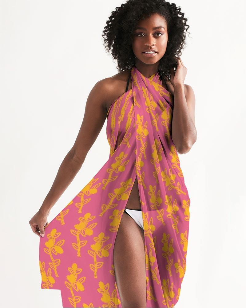 Bushberries in Pink - Swim Cover Up-Philinka Dolby-PaletTheory