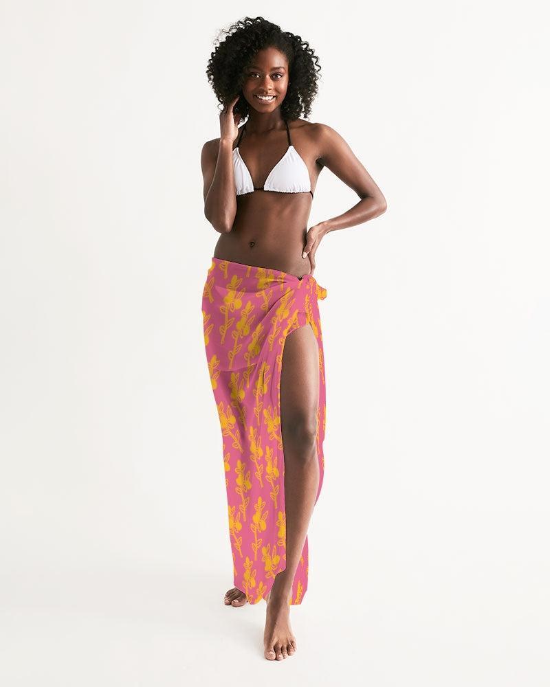 Bushberries in Pink - Swim Cover Up-Philinka Dolby-PaletTheory